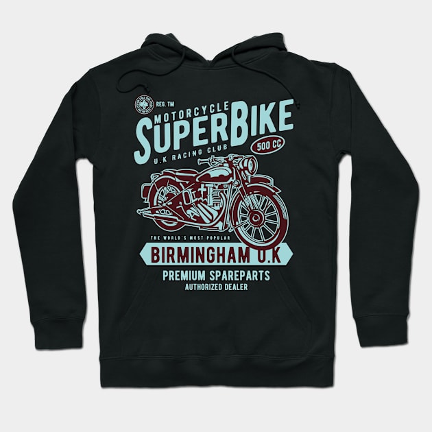 Super Bike Hoodie by PaunLiviu